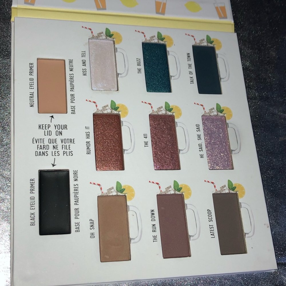 The Balm Cosmetics what’s the tea Ice Tea palette